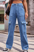 'Novalie' High Waist Cargo Pants - Celes Fashion